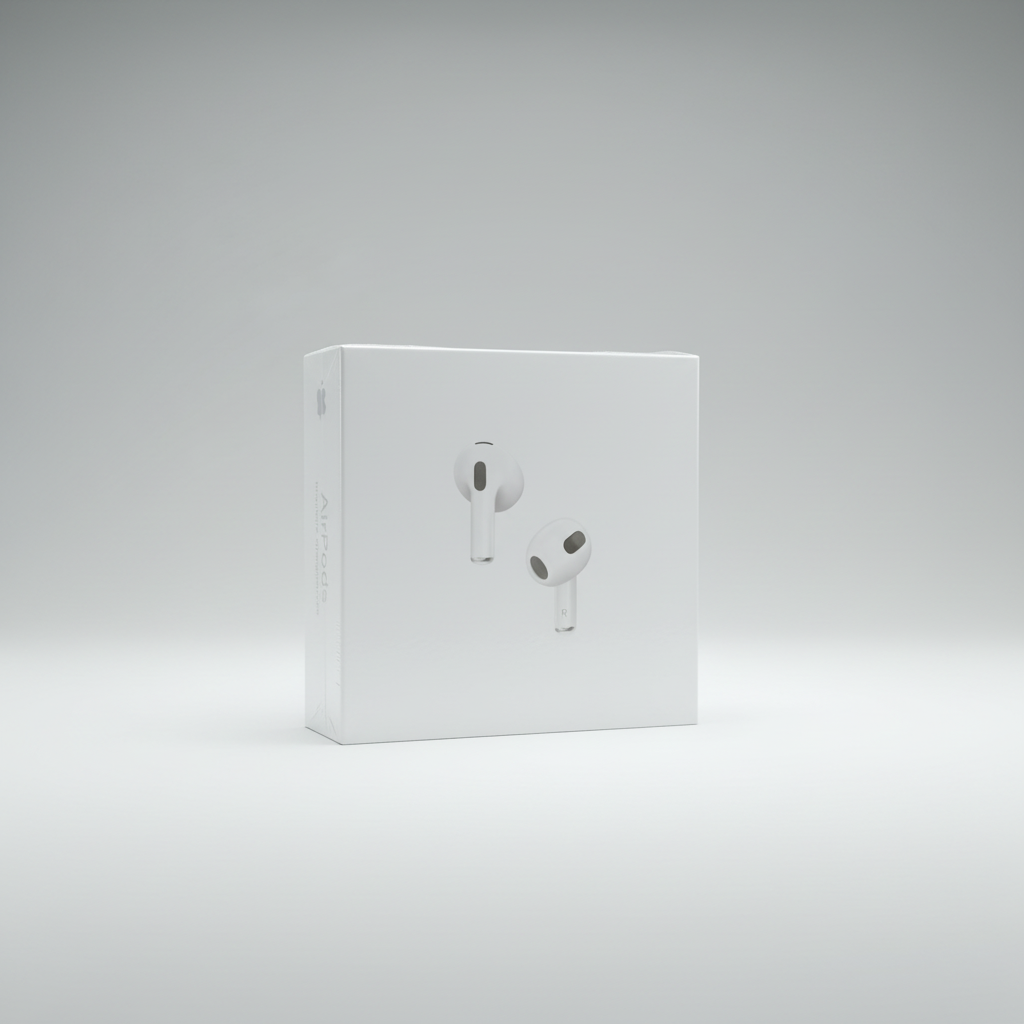 AirPods Pro box upright