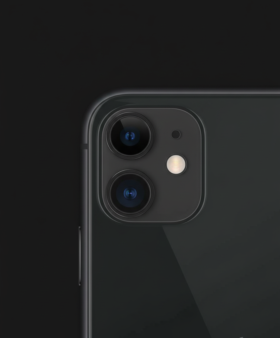iPhone 11 camera close-up