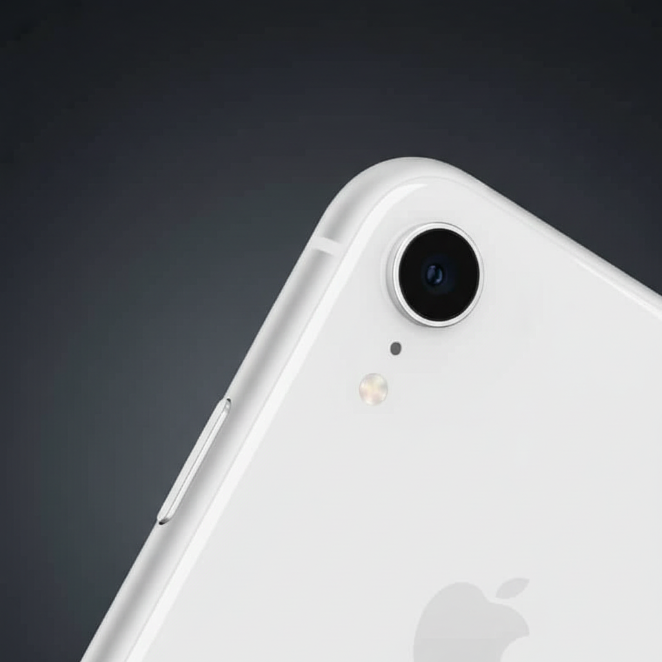 iPhone XR camera close-up
