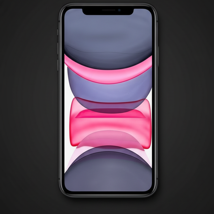 Luxury iPhone 11 flat-lay